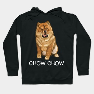 Chow Chow Dog Art Hoodie